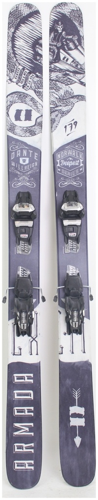 2017 Armada Norwalk 179cm Used Demo Skis w Bindings - Powder7