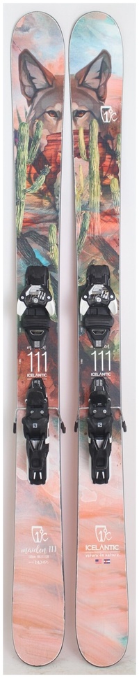 2020 Icelantic Maiden 111 169cm Used Demo Skis w Bindings - Powder7