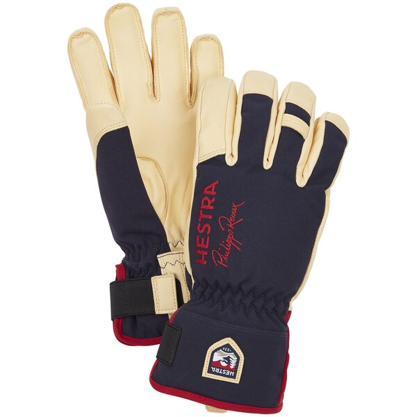 Hestra Men's Philippe Raoux Ecocuir Short Gloves - Powder7