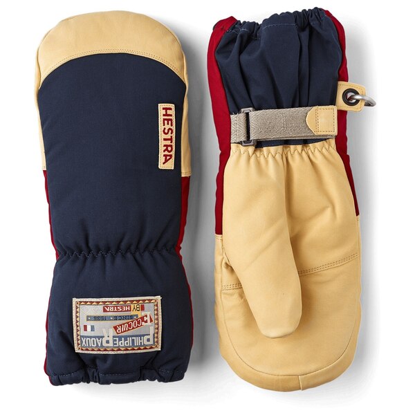 Hestra Men's Philippe Raoux Mitt Gloves Powder7
