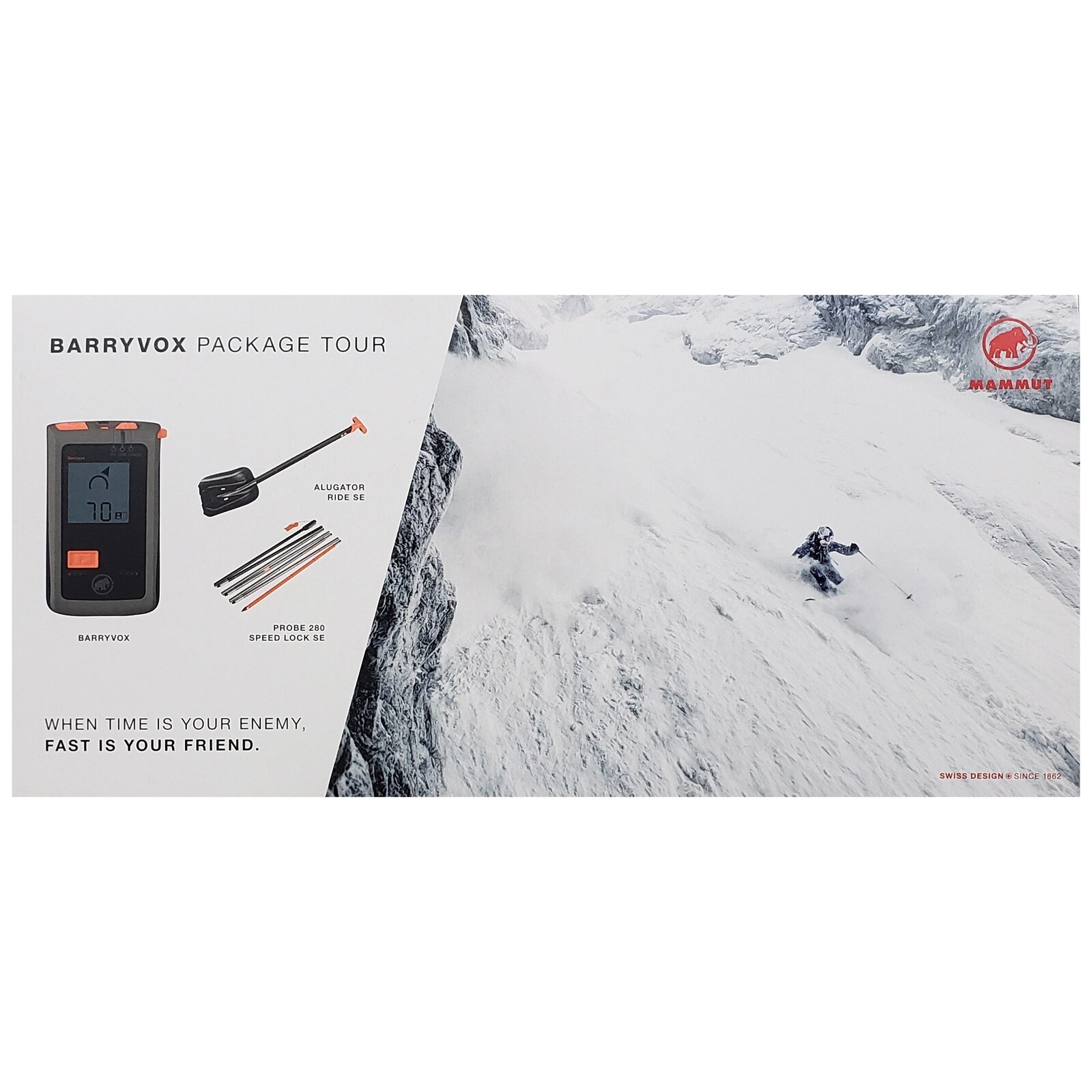 Mammut Barryvox Package Tour Avalanche Beacon Powder7