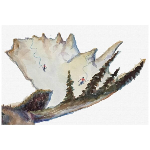 Alt 2 Moose Tracks Print