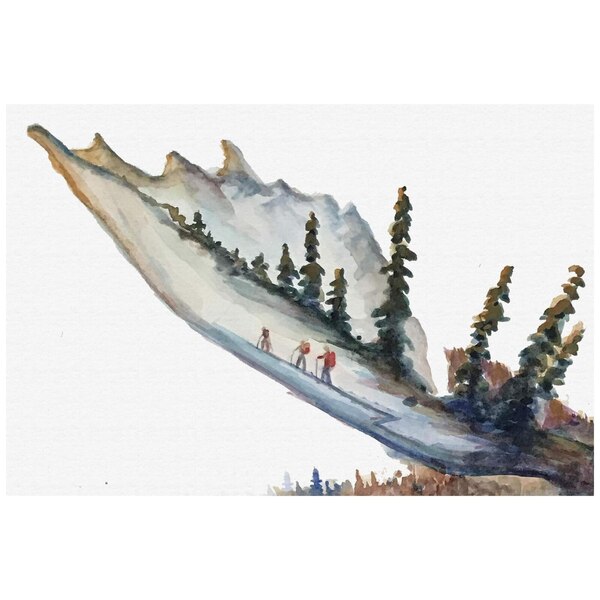 Alt 1 Moose Tracks Print