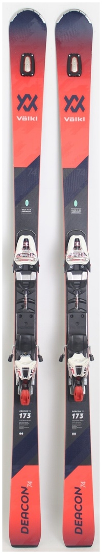 2020 Volkl Deacon 74 Pro 173cm Used Demo Skis w Bindings - Powder7