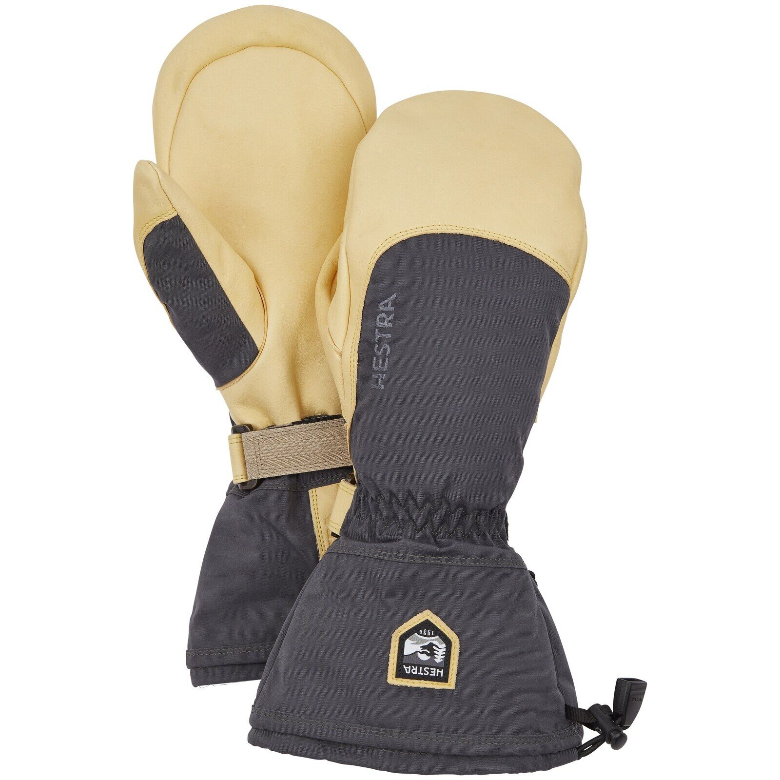 Hestra Men's Narvik Ecocuir Mitt Gloves Powder7