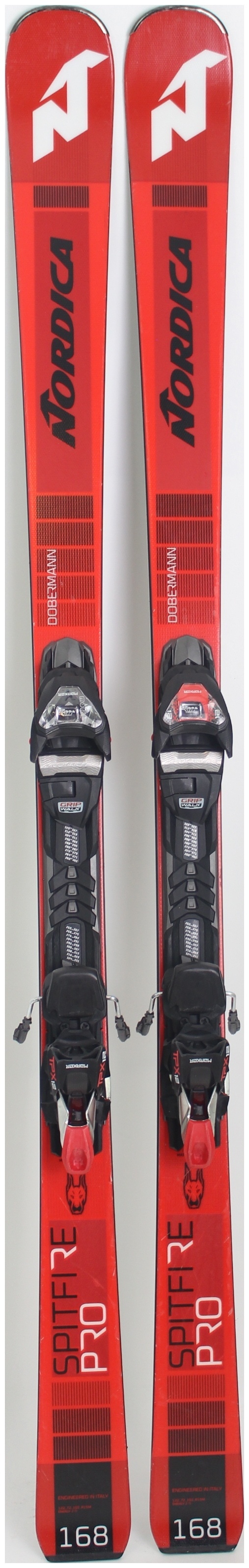 2020 Nordica Dobermann Spitfire Pro 168cm Used Demo Skis on Sale Powder7