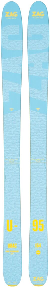 2021 ZAG UBAC 95 Lady Skis Topsheets