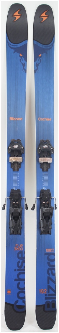 2017 Blizzard Cochise 192cm Used Demo Skis w Bindings - Powder7