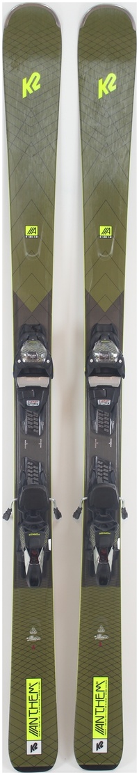 k2 160cm skis 2021 K2 Anthem 80 Alliance Women's Used Skis 160cm with Marker ERC 11.0 GW  Demo Bindings
