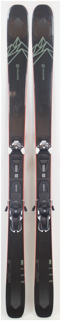 2021 Salomon QST 92 185cm Used Demo Skis w Bindings - Powder7