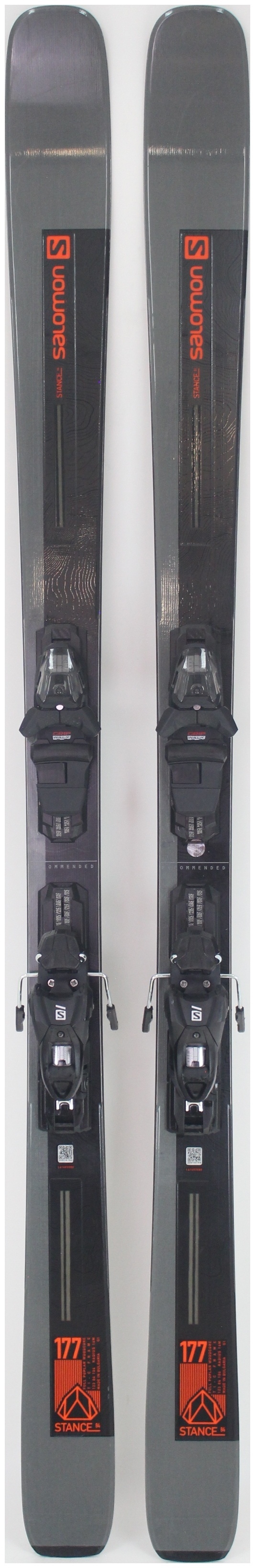 2022 Salomon Stance 84 177cm Used Demo Skis on Sale Powder7