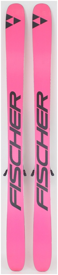 Fischer Ranger Pink 2022 Fischer Ranger 102 FR Pink 191cm Used Demo Skis w Bindings - Powder7