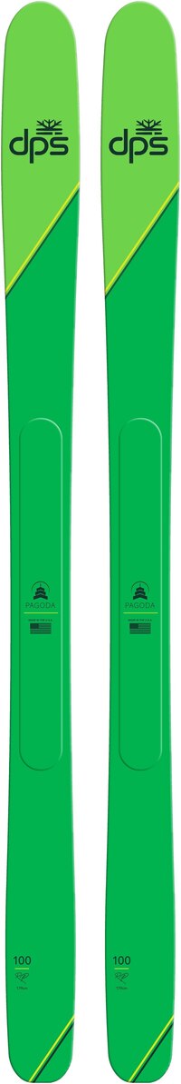 DPS Pagoda 100 RP Green Men's Skis - Powder7