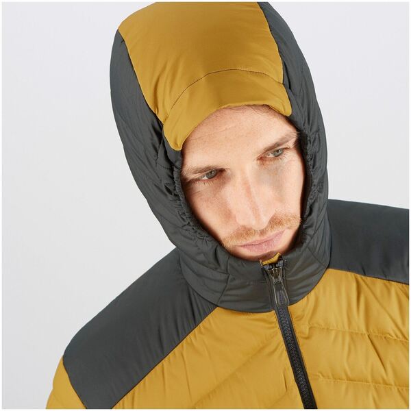 Salomon Men's Essential XWarm Down Hoody Jacket - Powder7