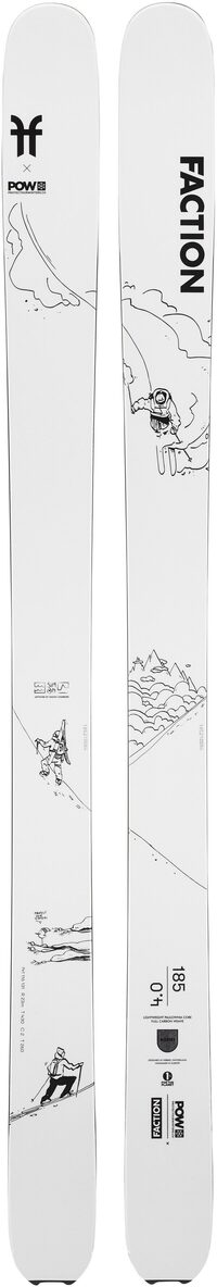 FACTION Agent 4.0 POWコラボ atomicビン付 179cm 2022 Faction Agent 4.0 POW Collab 179cm Skis w Bindings - Powder7
