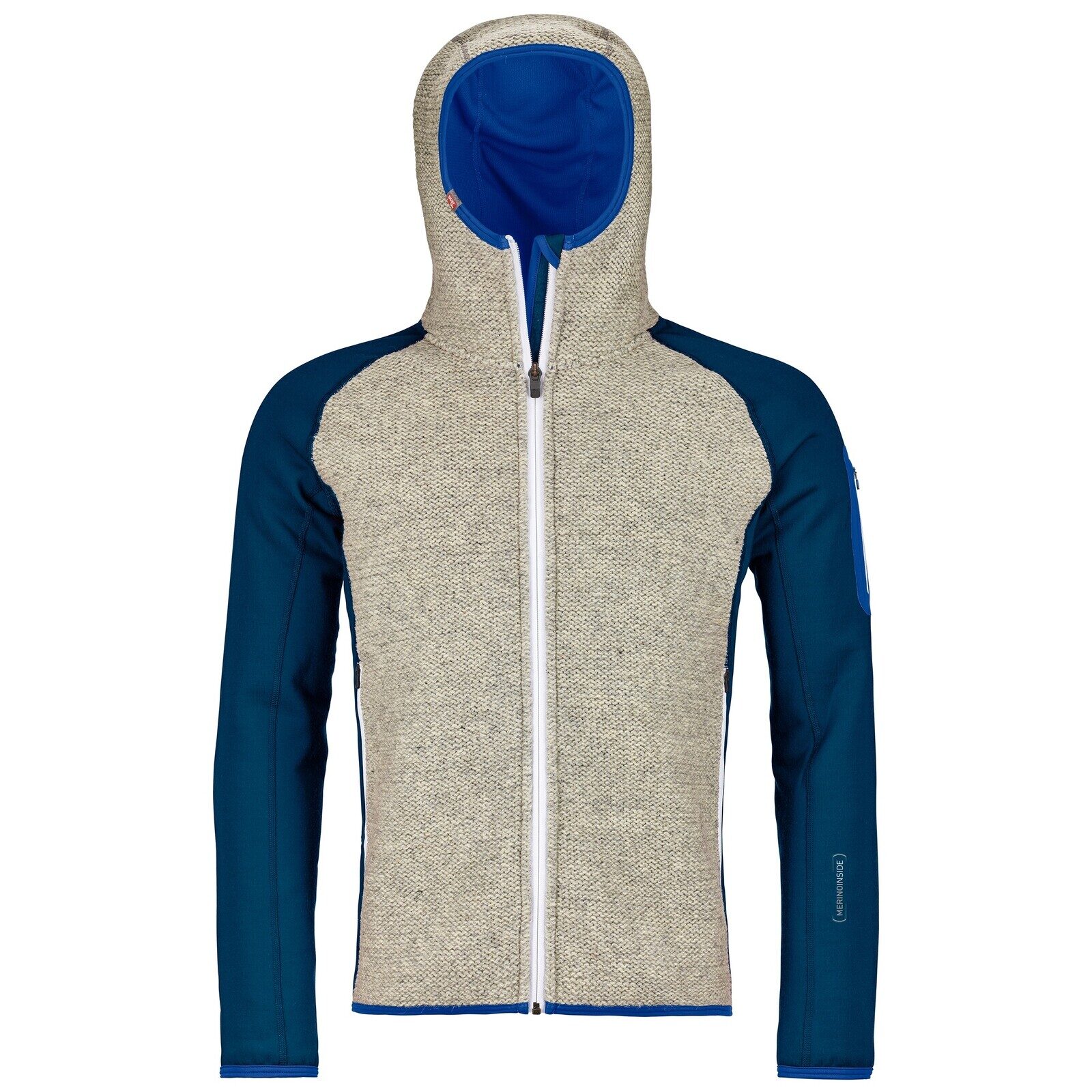 Fleece Plus Classic Knit Hoody Jacket 