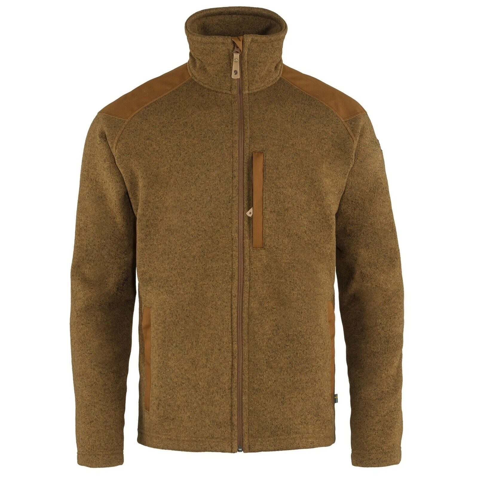 Fjallraven Buck Fleece Mens Jacket Chestnut M