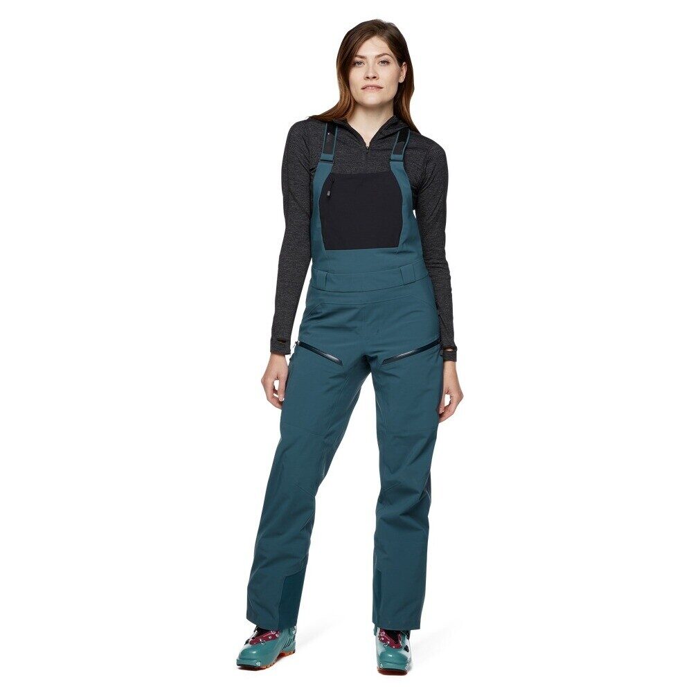 Black Diamond Women's Recon Stretch Bibs Ski Pants - Powder7