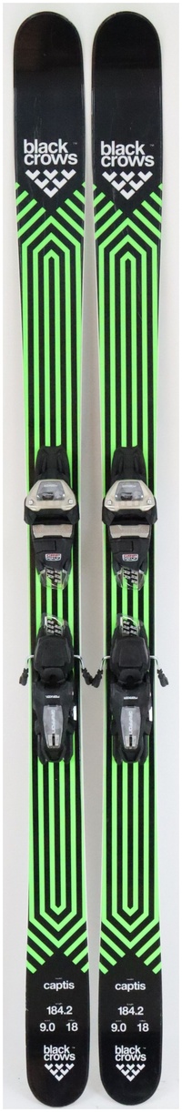 2022 Black Crows Captis 184cm Used Demo Skis w Bindings - Powder7