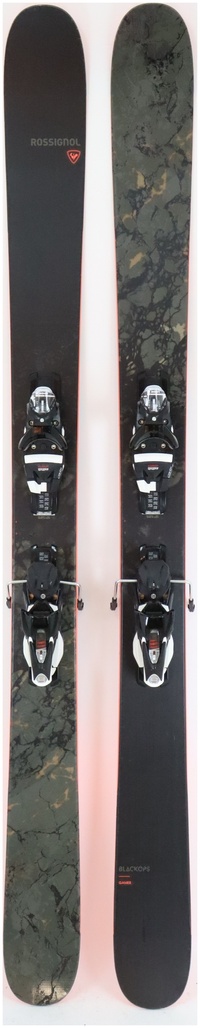 2022 Rossignol Black Ops Gamer 176cm Used Demo Skis w Bindings