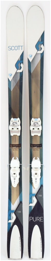 2013 Scott Pure 188cm Used Demo Skis w Bindings - Powder7