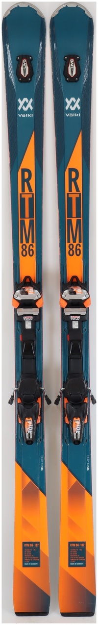 2018 Volkl RTM 86 182cm Used Demo Skis w Bindings - Powder7