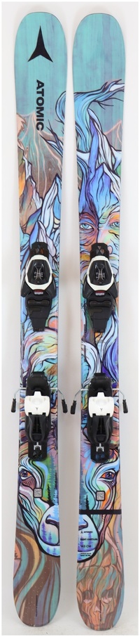 2022 Atomic Bent Chetler Mini 143cm Used Demo Skis w Bindings