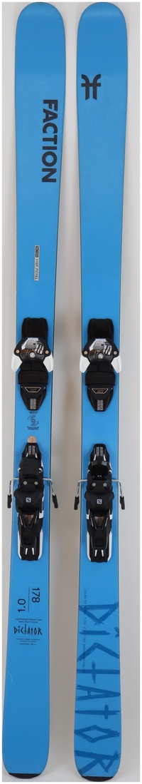 2022 Faction Dictator 1.0 178cm Used Demo Skis w Bindings - Powder7