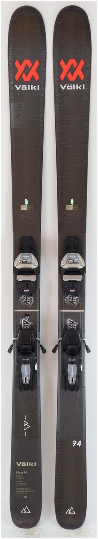 2023 Volkl Blaze 94 179cm Used Demo Skis w Bindings - Powder7