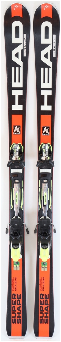 2016 Head i.Supershape Rally 163cm Used Demo Skis w Bindings - Powder7