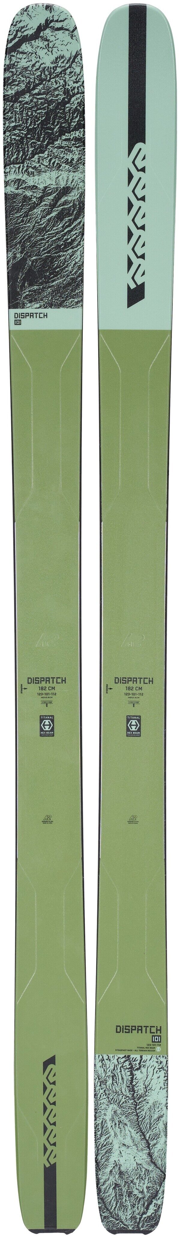 New , 2023, K2, Dispatch 101 Skis 175cm