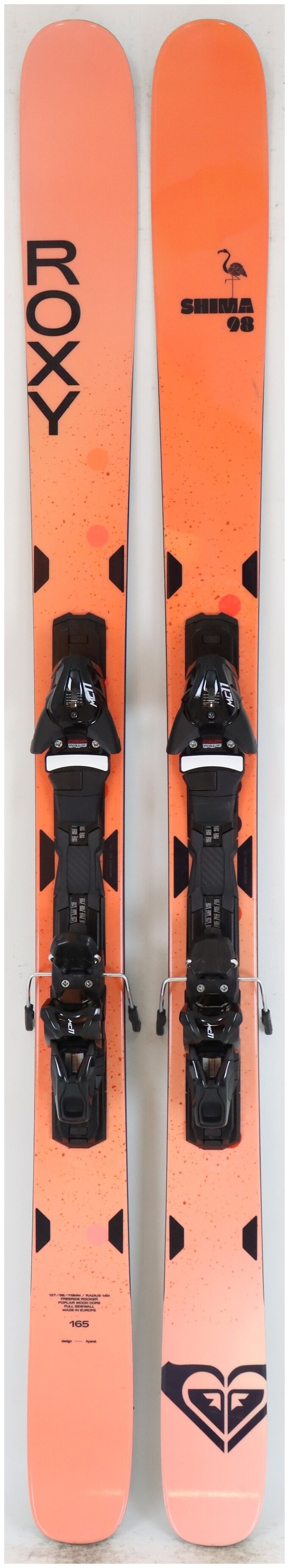 2021 Roxy Shima 98 165cm Used Demo Skis on Sale - Powder7