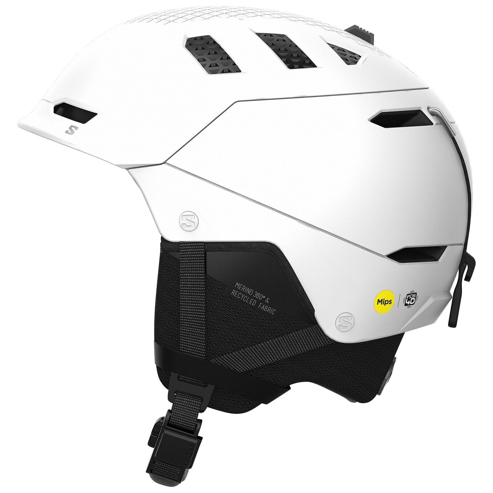 Ski Helmet  Snowboarding Salomon Husk S White