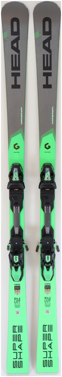 2020 Head Supershape i.Magnum 177cm Used Demo Skis w Bindings 