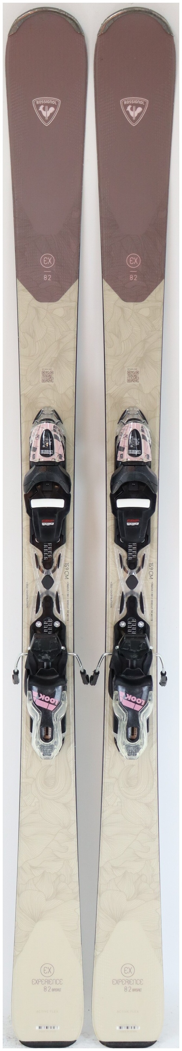 2022, Rossignol, Experience W 82 Basalt Women's Skis with Look Xpress 11 GW  Demo Bindings Used Demo Skis 159cm