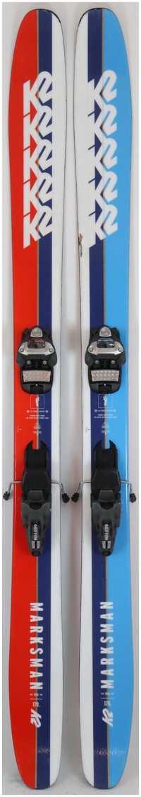 スキー K2 MARKSMAN 170cm 2019 K2 Marksman 170cm Used Demo Skis w Bindings - Powder7