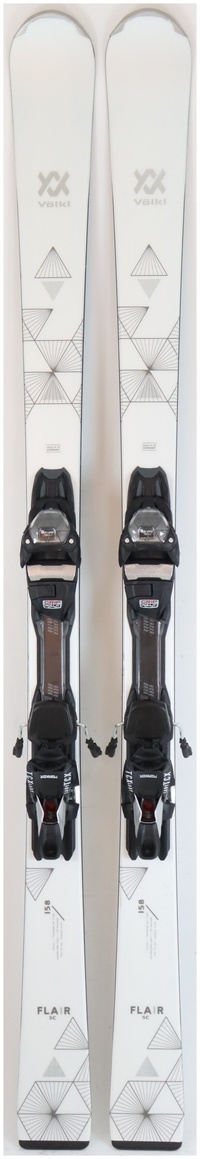 2021 Volkl Flair SC 158cm Used Demo Skis w Bindings - Powder7