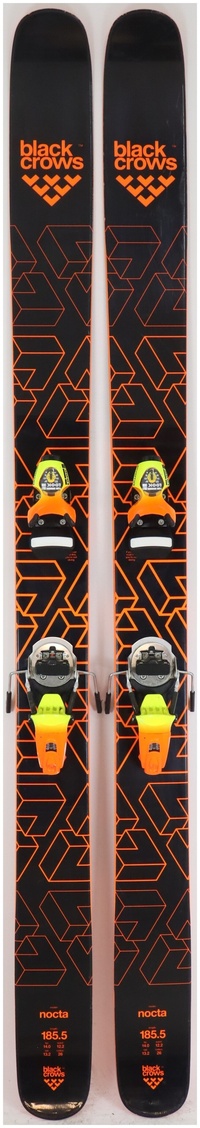 2018 Black Crows Nocta 185cm Used Demo Skis w Bindings - Powder7