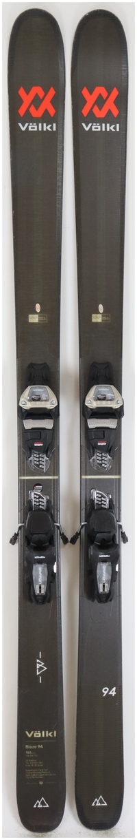 2023 Volkl Blaze 94 186cm Used Demo Skis w Bindings - Powder7