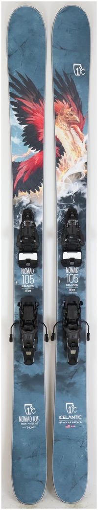 Icelantic Nomad 105 AT Setup Men's Skis - Powder7