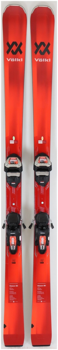 2024 Volkl Deacon 80 177cm Used Demo Skis w Bindings - Powder7