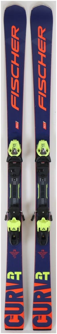 2022 Fischer RC4 The Curv GT Skis Topsheets