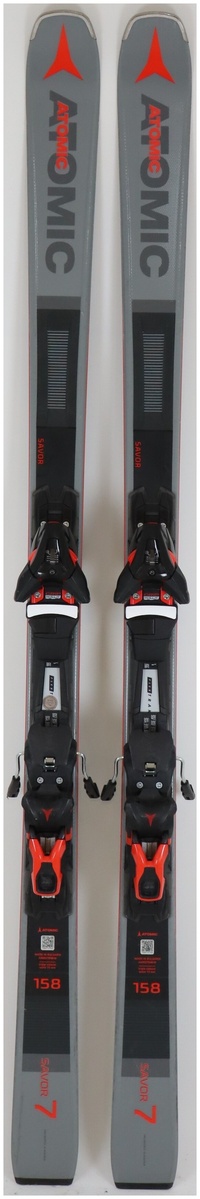 ATOMIC Savor7 158cm スキー板 2020 Atomic Savor 7 158cm Used Demo Skis w Bindings - Powder7
