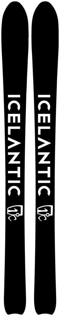 ICELANTIC スキー 2024 SHAMAN 2.0 110 シャーマン (23-24) + 24 マーカー SQUIRE 11 GW 110mm ブレーキ アイスランティック