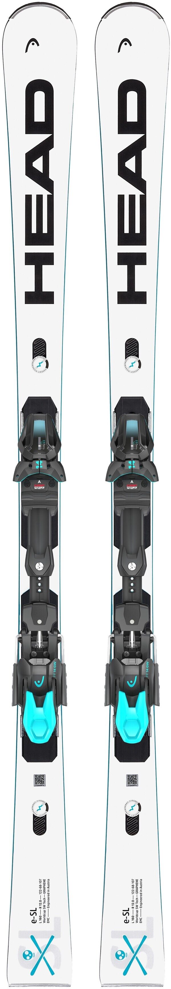 New , 2024, Head, WC Rebels e SL Skis with Head FreeFlex 14 GW Bindings  160cm