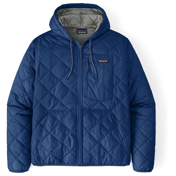 Patagonia Men's Diamond Quilted Bomber Hoody Jacket Powder7