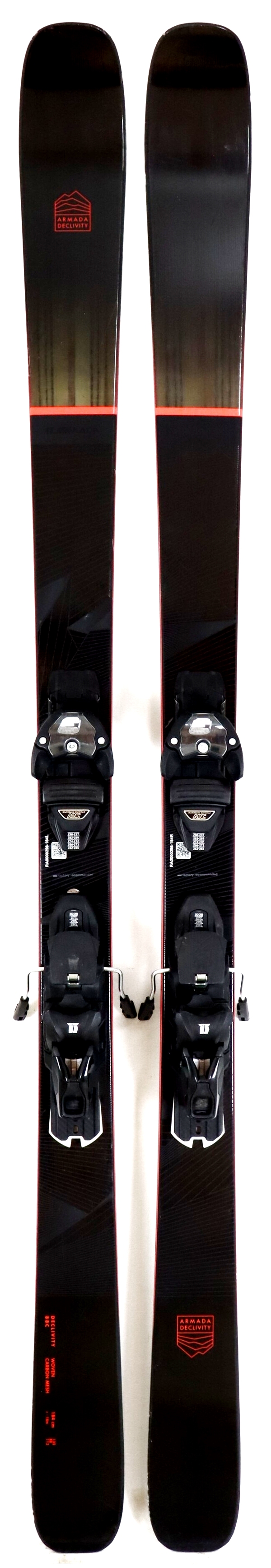 2022, Armada, Declivity 88 C Skis with Armada Warden 13 MNC Demo Bindings  Used Demo Skis 184cm