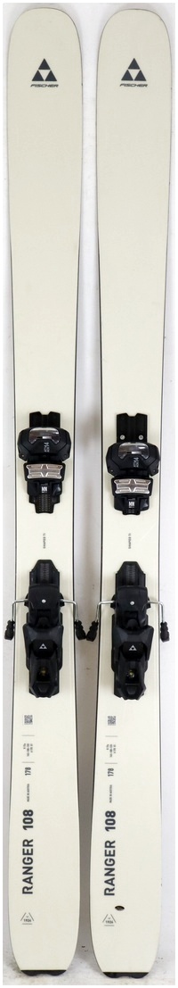 2024 Fischer Ranger 108 178cm Used Demo Skis w Bindings - Powder7