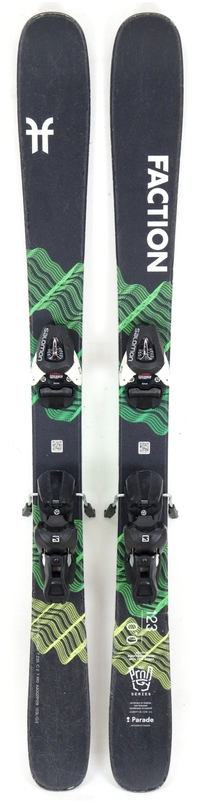 2022 Faction Prodigy 0.0 123cm Used Demo Skis w Bindings - Powder7