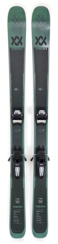 2023 Volkl Mantra 102 170cm Used Demo Skis w Bindings - Powder7